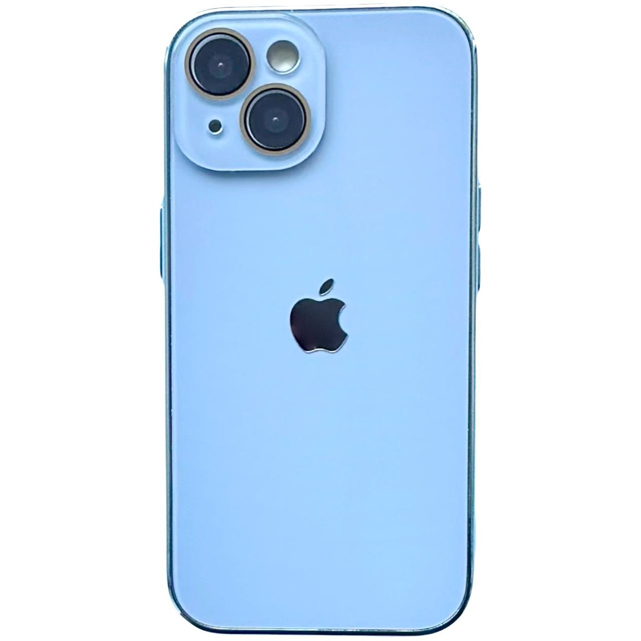 Matte Glass Camera iPhone 14 Plus Blue - 1