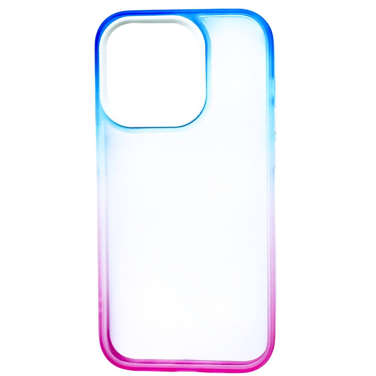 Gradient Crystal Case iPhone 14 Blue/Pink - 3