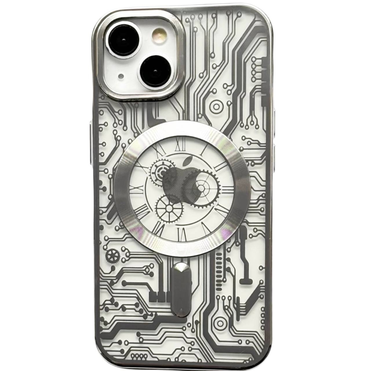 Scheme TPU MagSafe iPhone 14 Plus Silver - 1