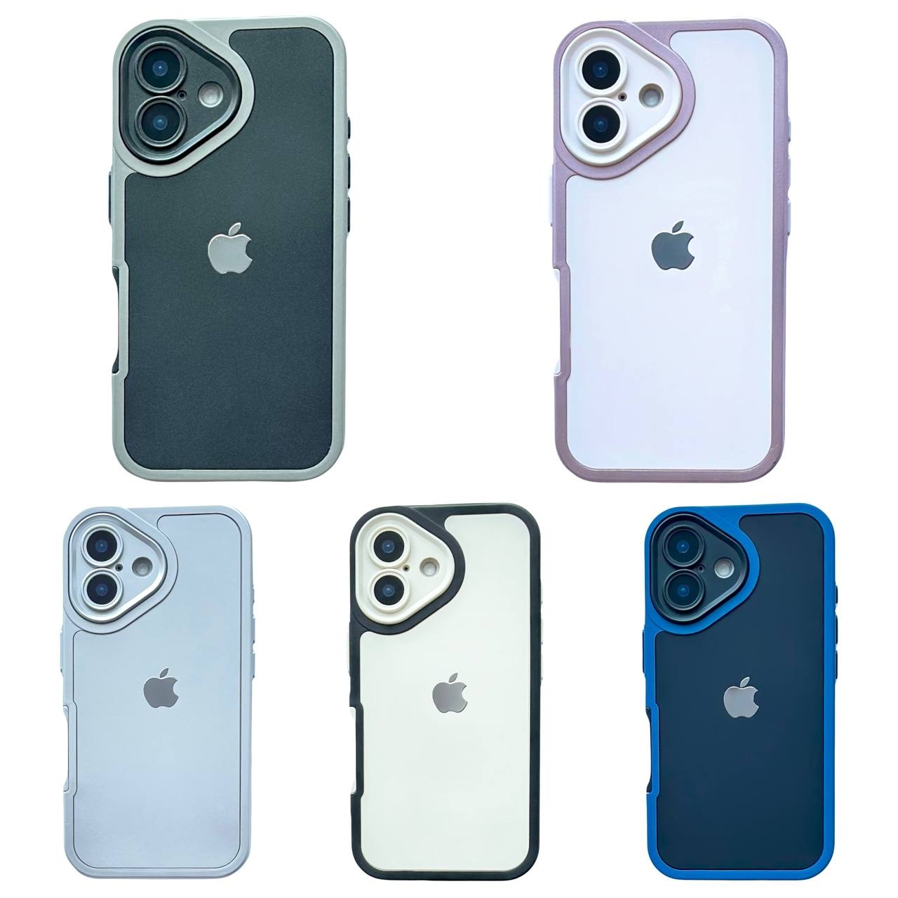 Matte Silicone Logo iPhone 16 Black - 4