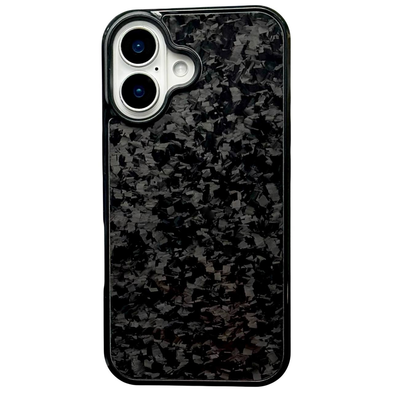 Forged Carbon Magsafe Case iPhone 16 Black - 1