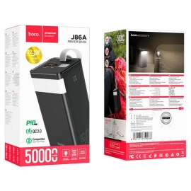 hoco. PowerBank J86a 50000mAh Black