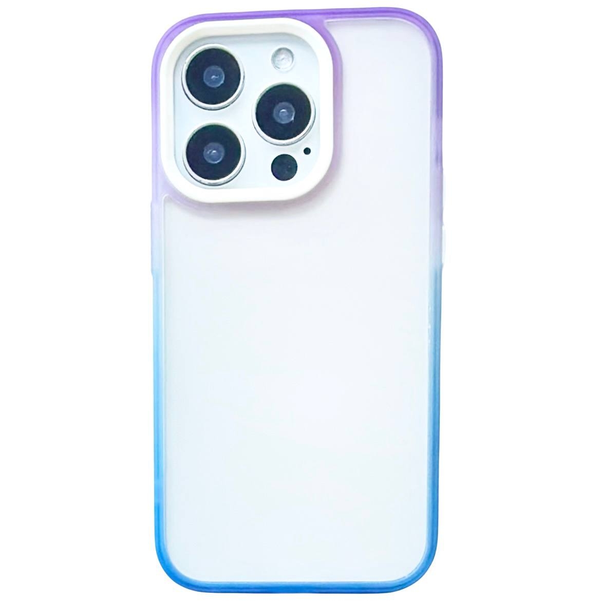 Gradient Crystal Case iPhone 11 Pro Max Purple/Blue - 1