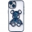 TPU BearBrick Liquid iPhone 15 Plus Black