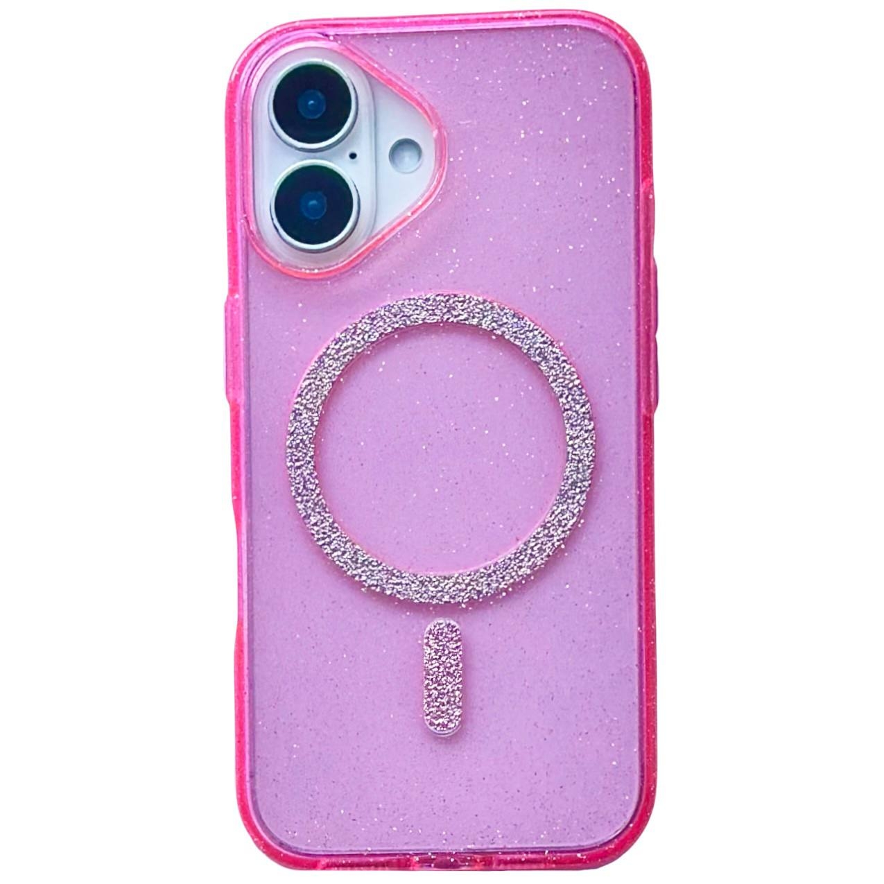 Sparkle MagSafe iPhone 16 Pink - 1