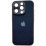 Leather Logo Case iPhone 16 Black