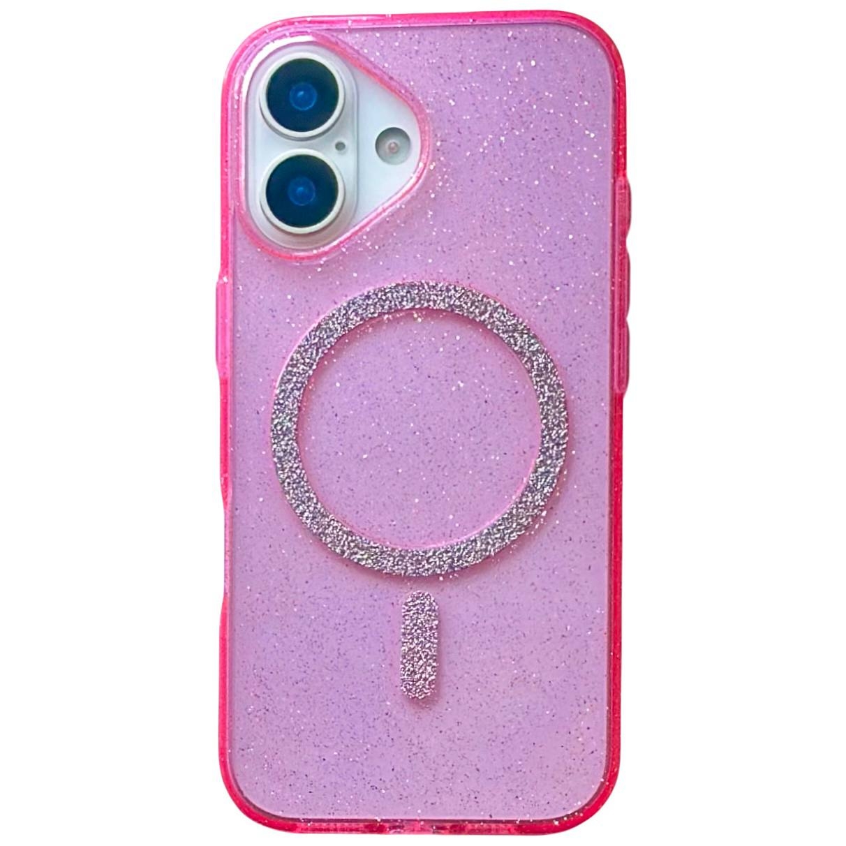 Sparkle MagSafe iPhone 17 Pink - 1