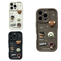 "Always Happy" Case iPhone 14 Pro Max White