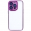 Color Case Glass Camera iPhone 12 Pro Max Grape