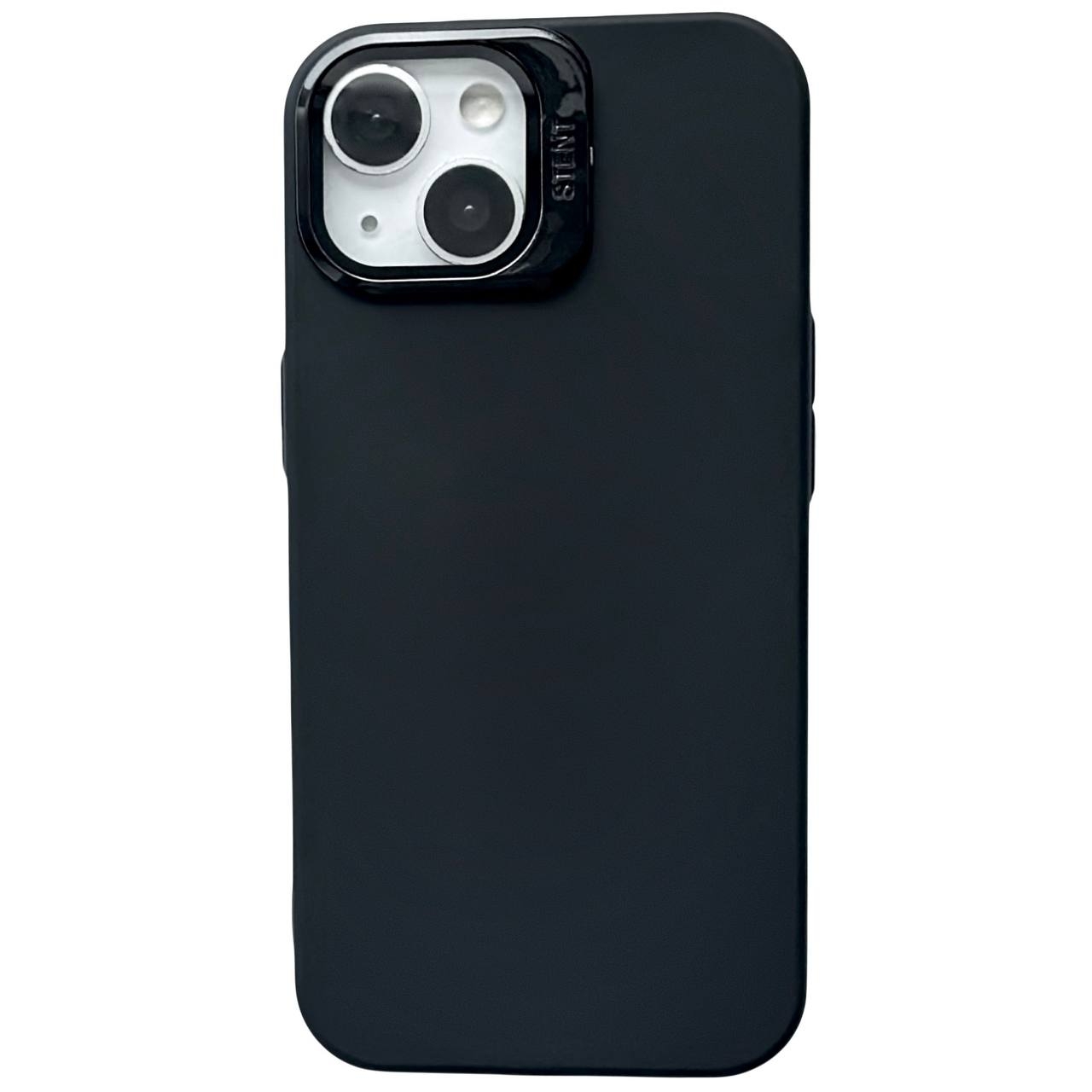 Matte Camera Stand iPhone 15 Black - 1