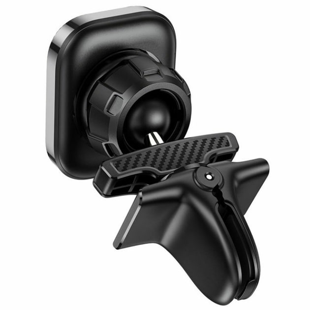 HOCO Car Holder S49 Air Outlet Magnetik Black - 5