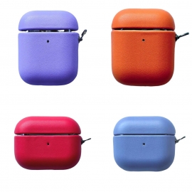 AirPods Leather Case Purple