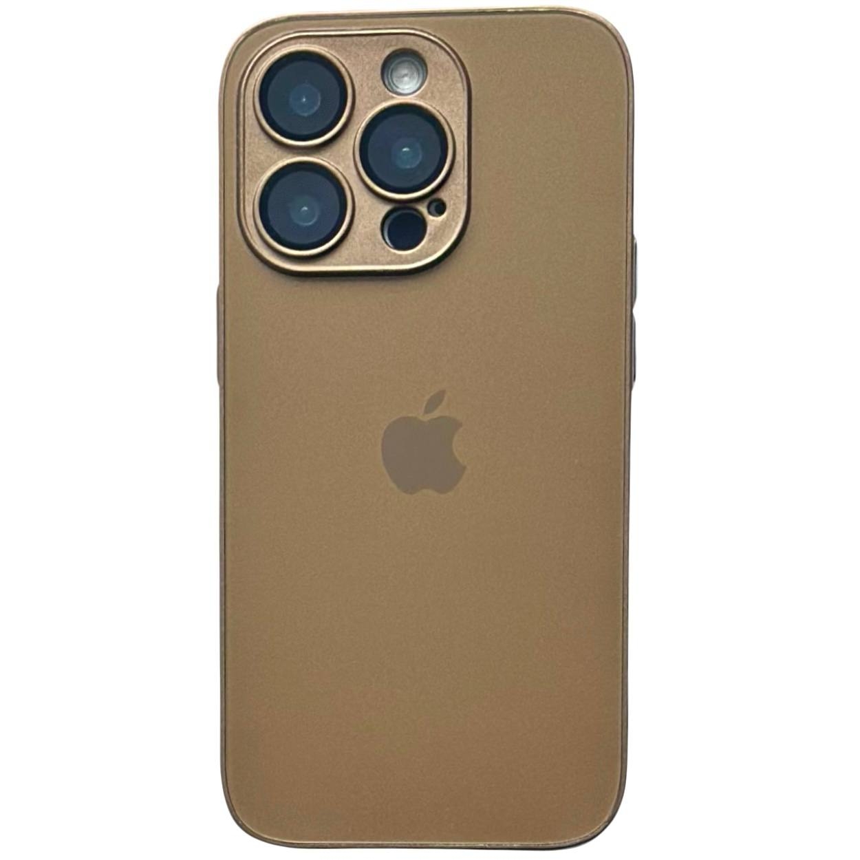 AG Silicone+Glass Case iPhone 11 Pro Desert - 1