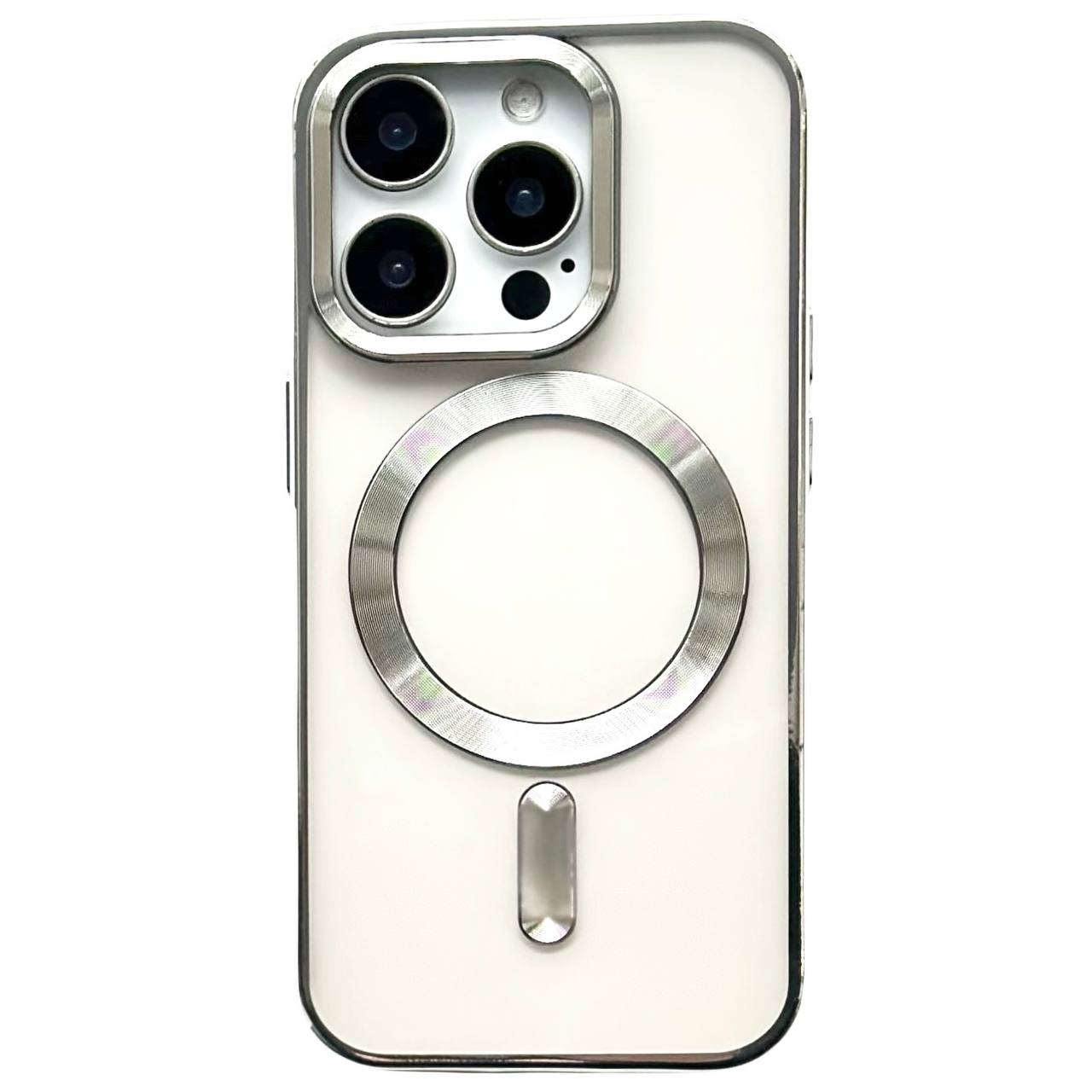 Shining OPEN Camera MagSafe iPhone 13 Pro Max Silver - 1