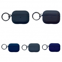 AirPods Pro 2 Silicone Carbon Case Black