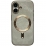 Textile Case Magsafe iPhone 16 Stone