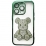 TPU BearBrick Diamond iPhone 13 Pro Max Green