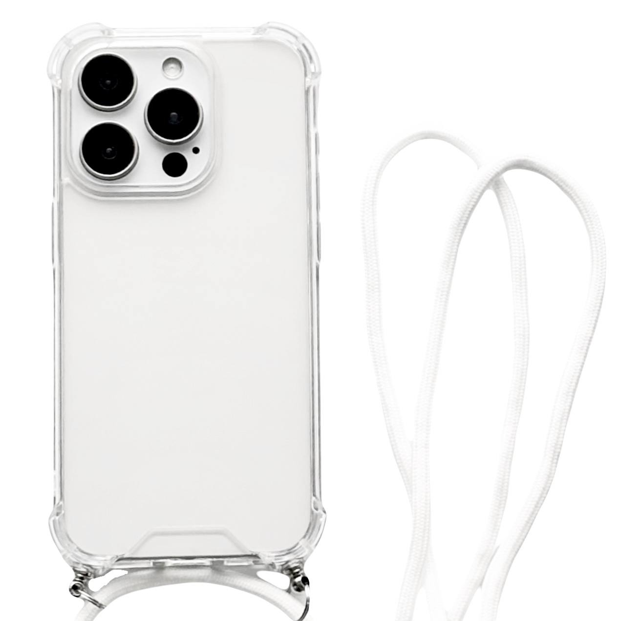 Edge+Lanyard iPhone 15 Pro Max White - 1