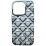 Hearts Metallic TPU iPhone 15 Pro Max Silver