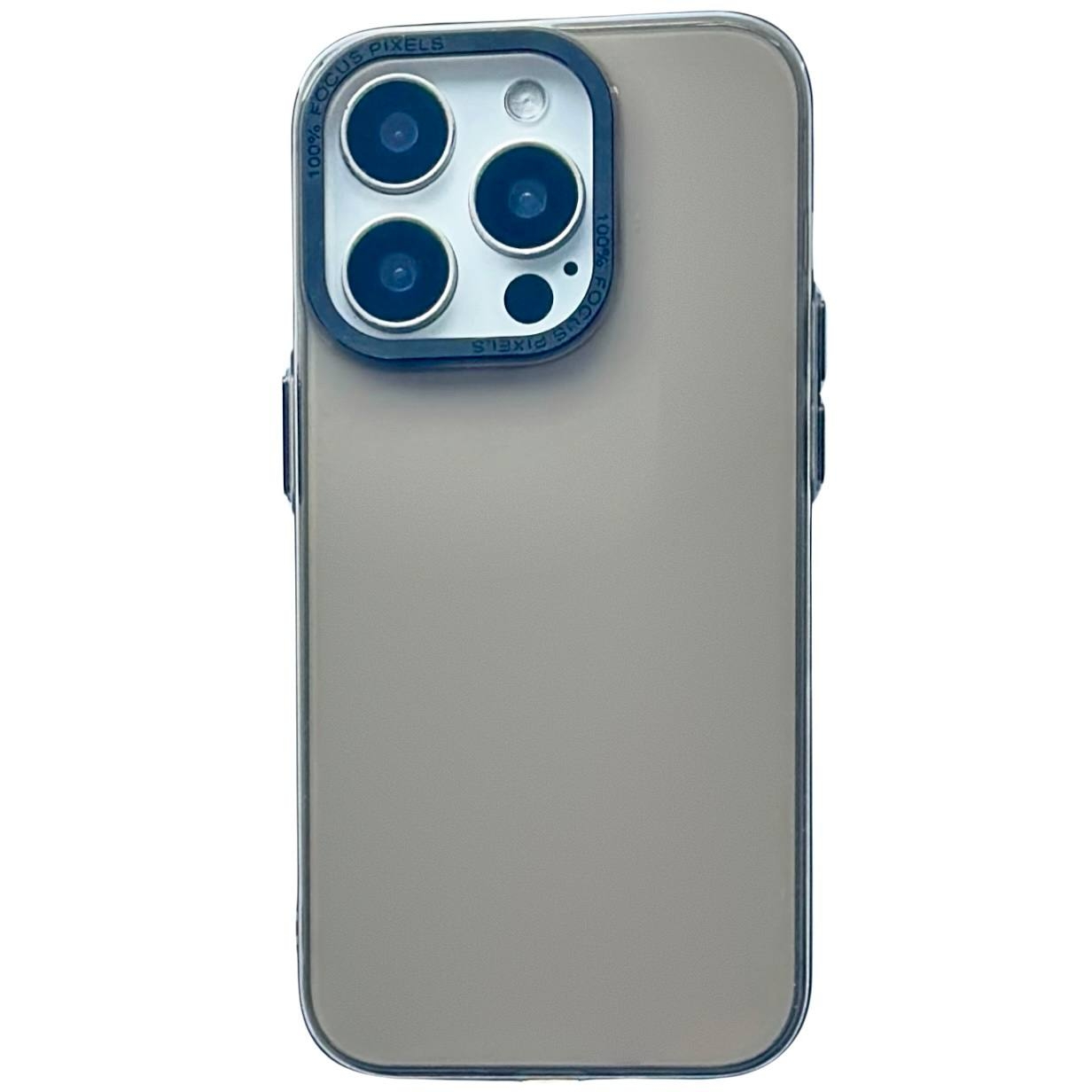 PC Focus Pixels Glossy iPhone 12 Pro Max Black - 1