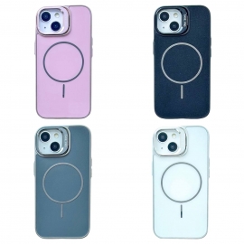 TPU Sparkle Slim Magsafe iPhone 15 White