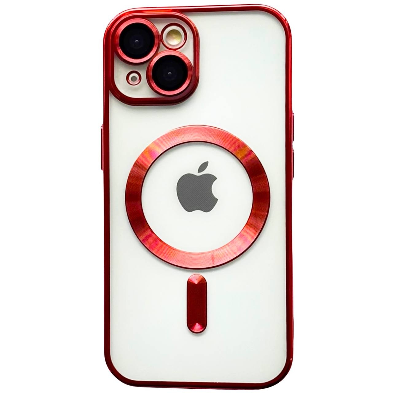 TPU Shining with MagSafe iPhone 15 Plus Red - 1