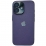 Leather Logo Case iPhone 16 Deep Purple
