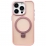 Frosted Case MagSafe Ring iPhone 11 Pink