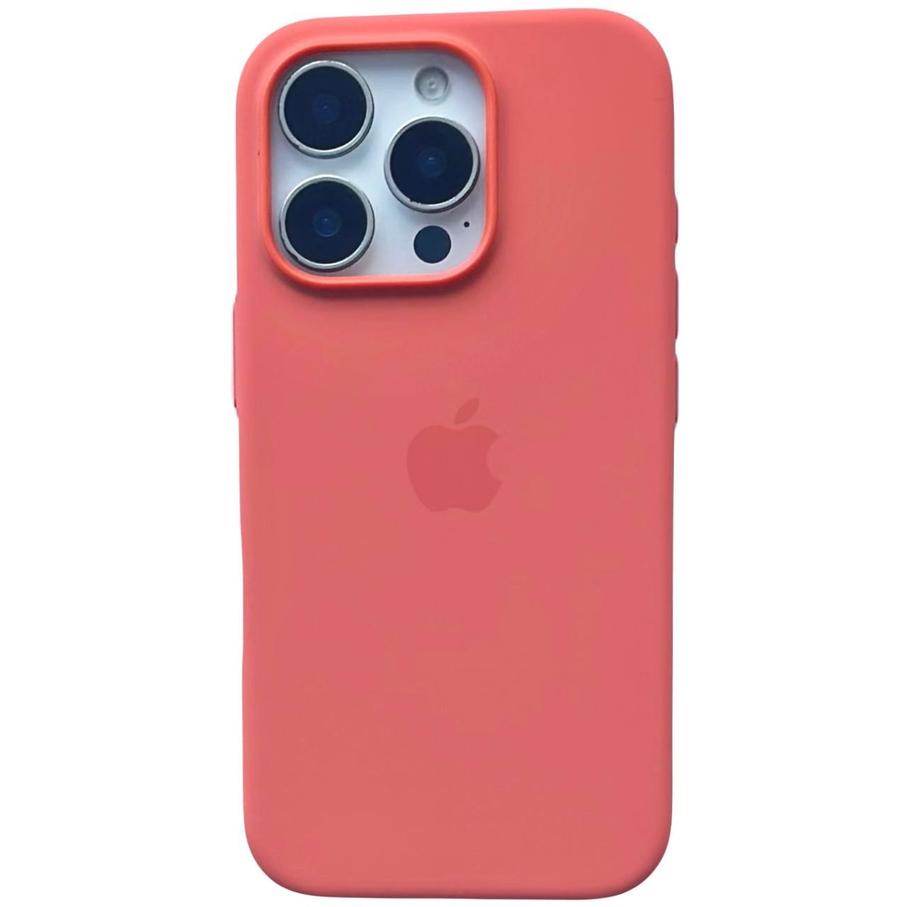Silicone Case Original MagSafe iPhone 16 Pro Max Tangerine - 1