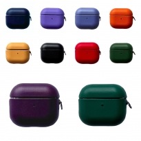AirPods 4 Leather Case Purple