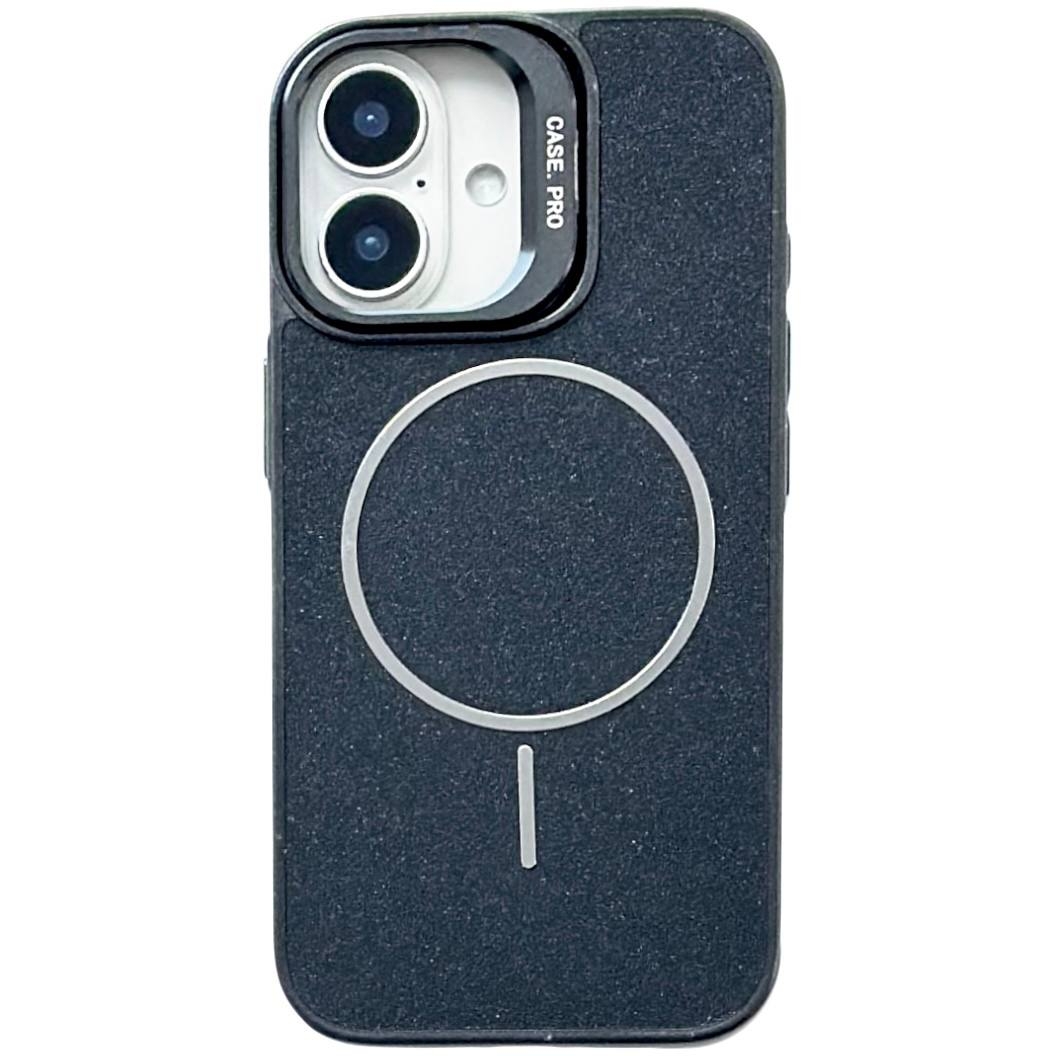TPU Sparkle Slim Magsafe iPhone 16 Black - 1