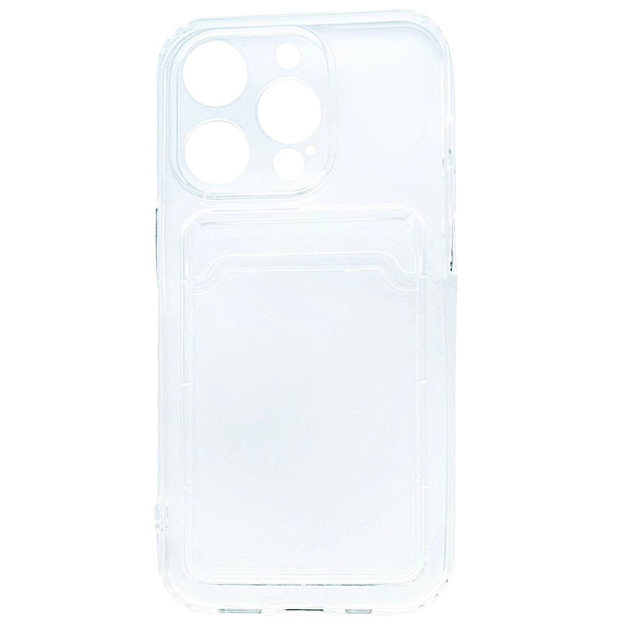 Card Holder iPhone 16 Pro Max Transp - 1