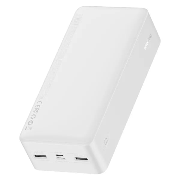 Baseus PowerBank Bipow Digital Display 30000mAh 15W White - 4