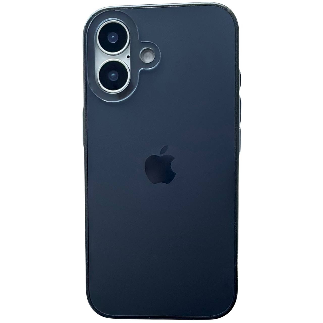 Matte Glass Open Camera iPhone 16 Black - 1