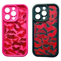 Silicone Lips iPhone X/Xs Rose