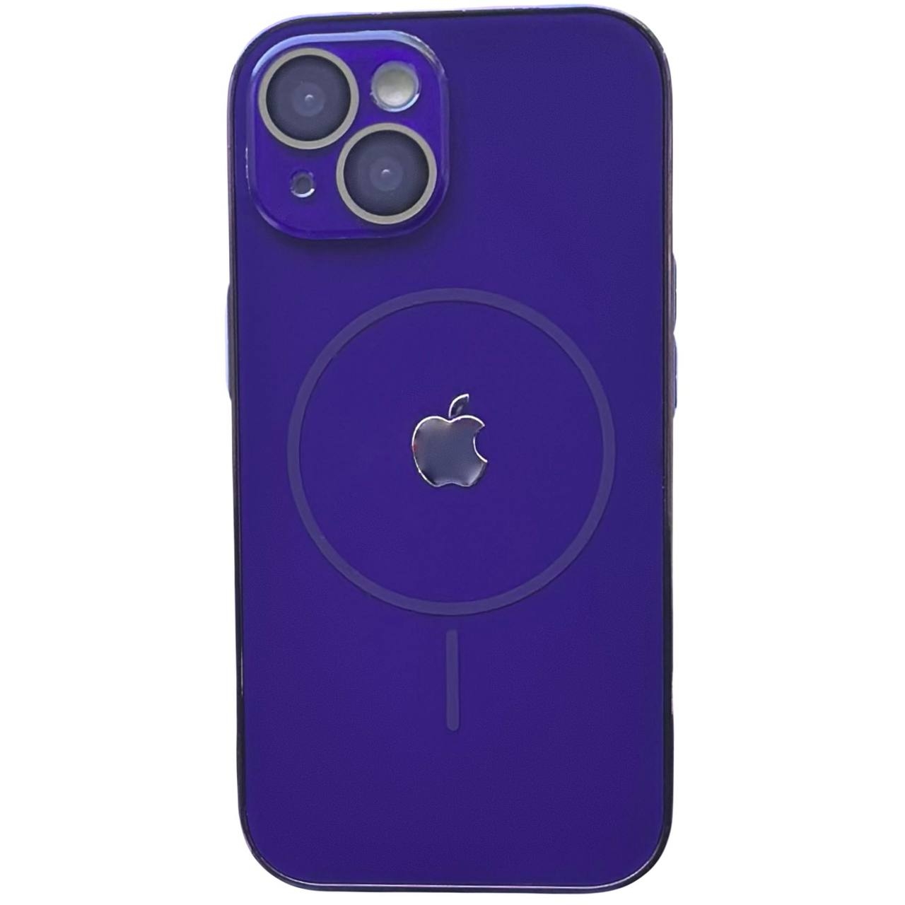Matte Glass Slim Magsafe iPhone 13 Deep Purple - 1