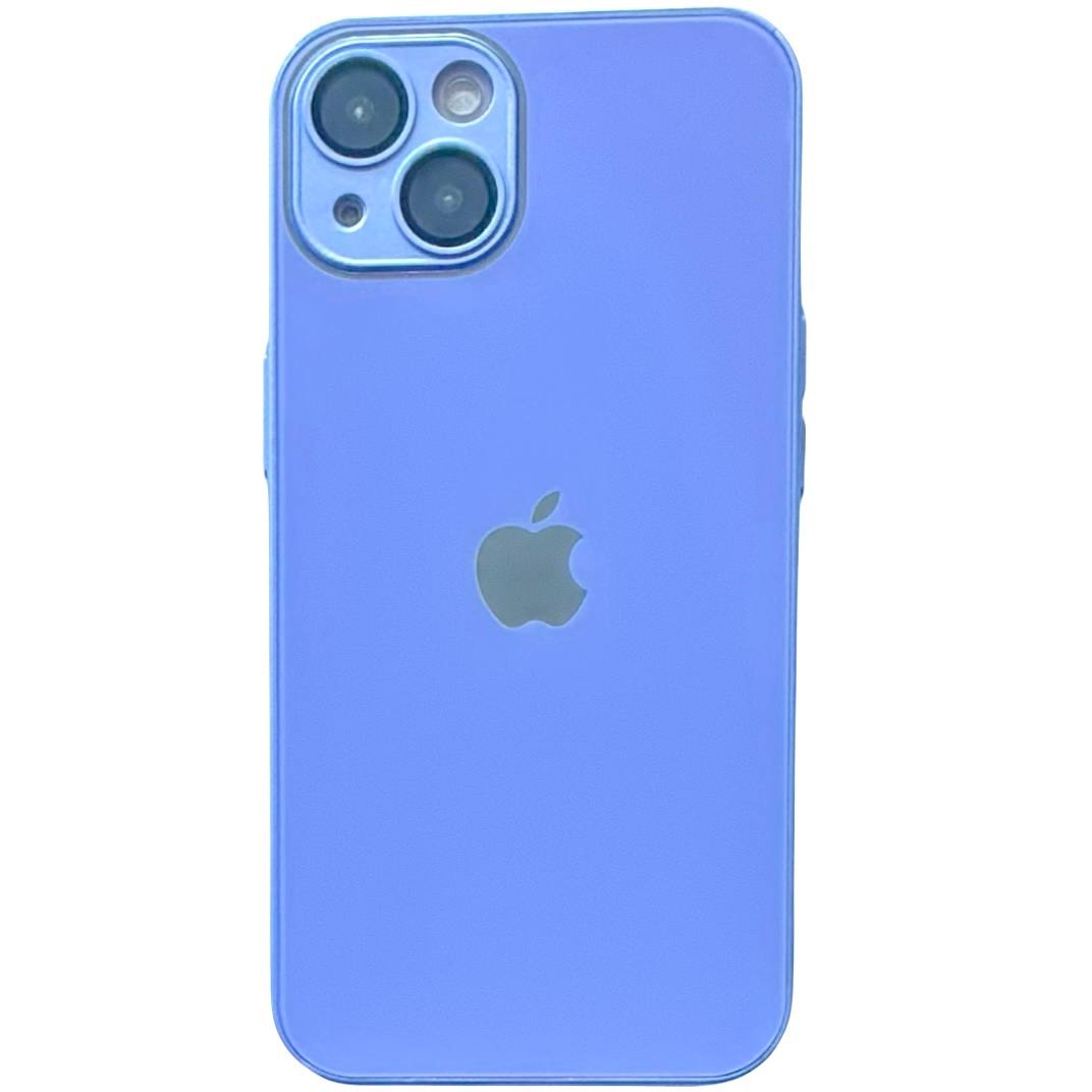 Silicone+Glass (Sapphire Lens) iPhone 13 Purple - 1