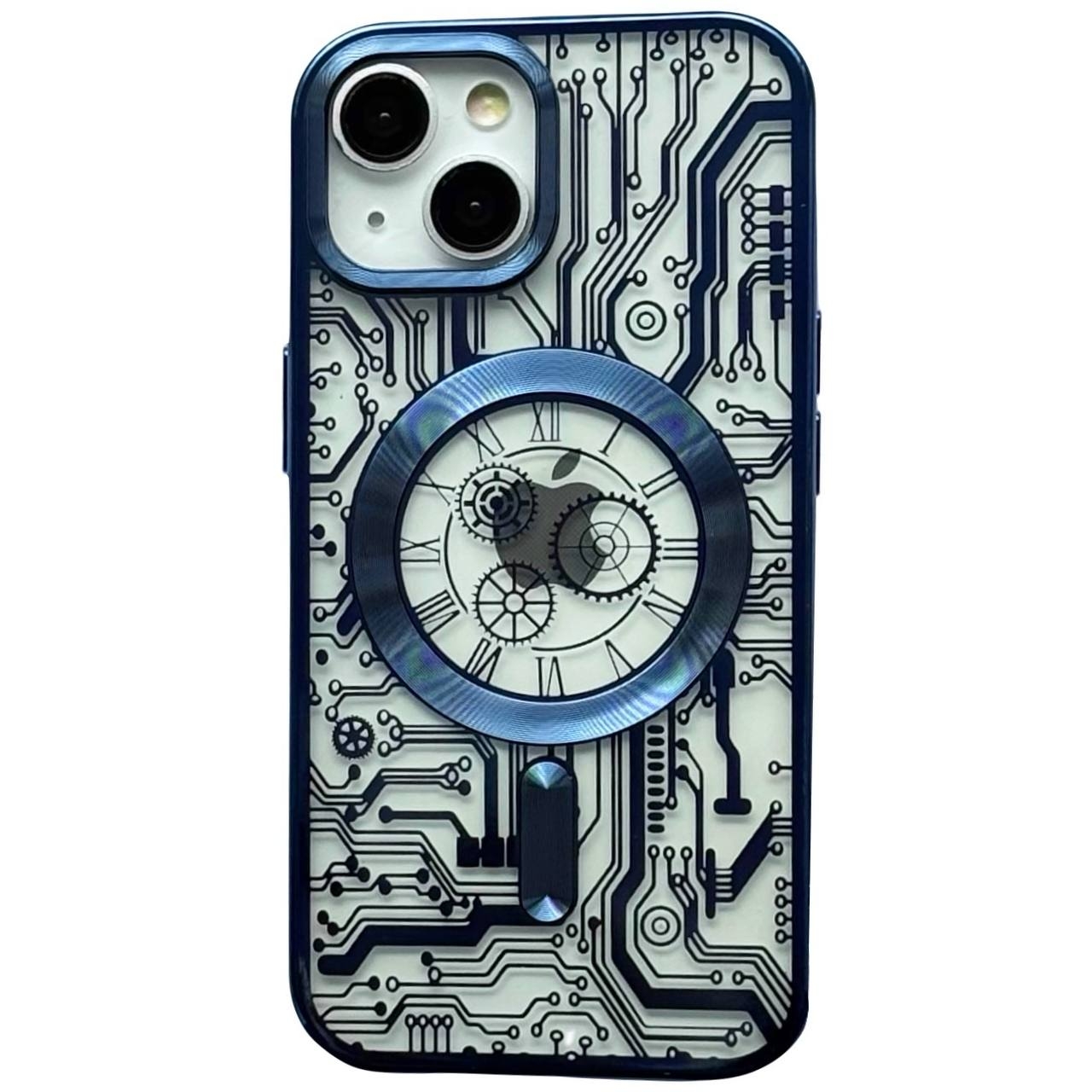 Scheme TPU MagSafe iPhone 13 Midnight Blue - 1