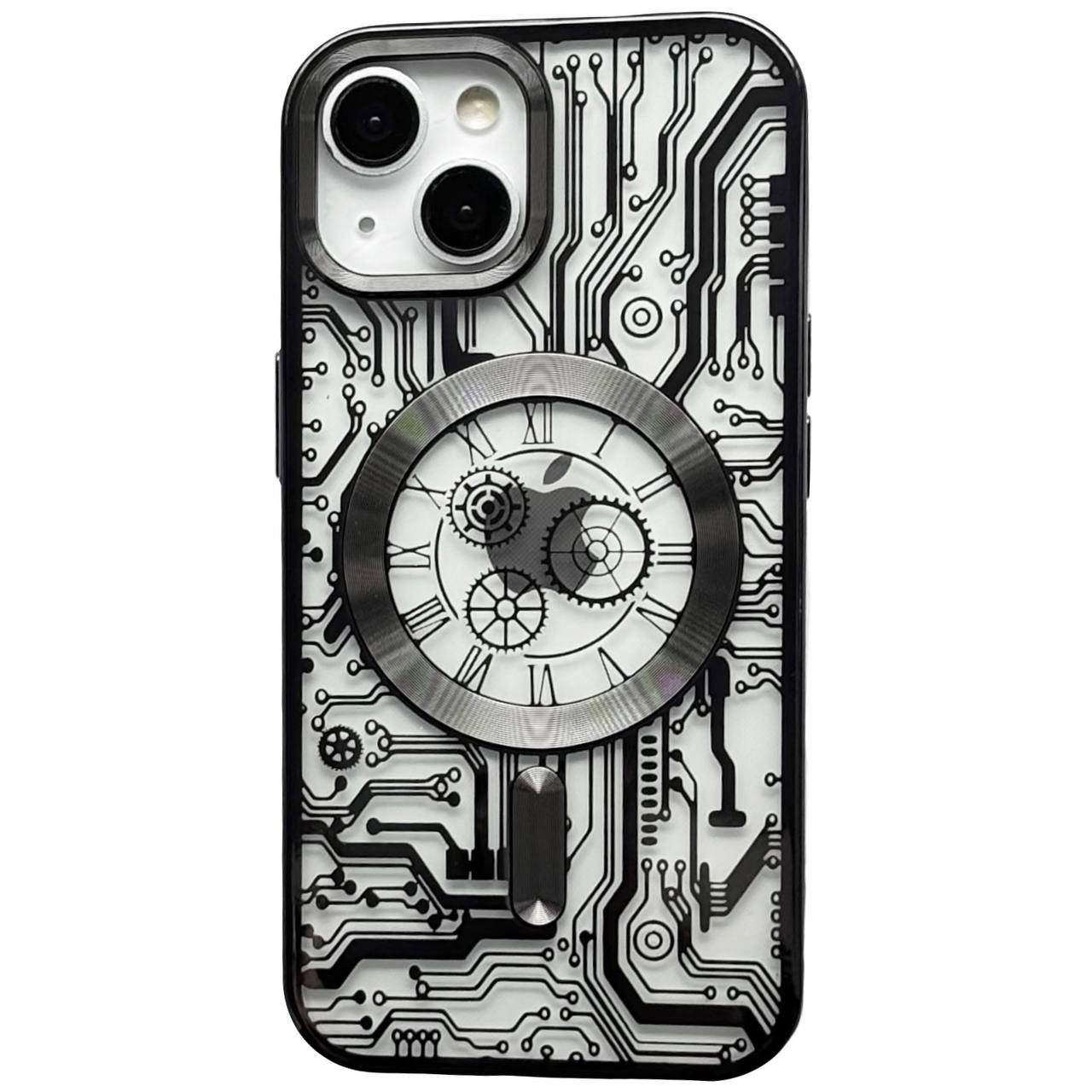 Scheme TPU MagSafe iPhone 15 Black - 1
