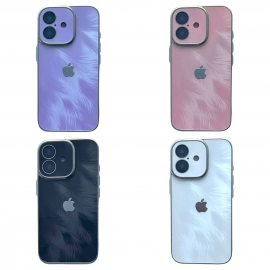 TPU Snowflake iPhone 16 Violet