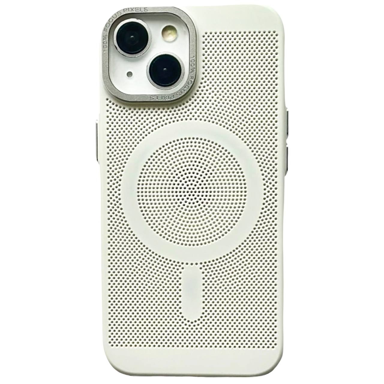Breeze MagSafe iPhone 15 Plus White - 1