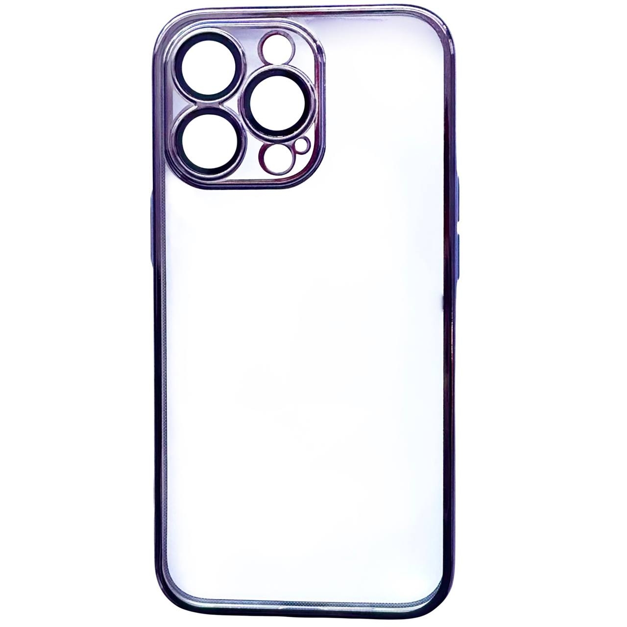 Galvanic Case Glass Camera iPhone X/Xs Purple - 1