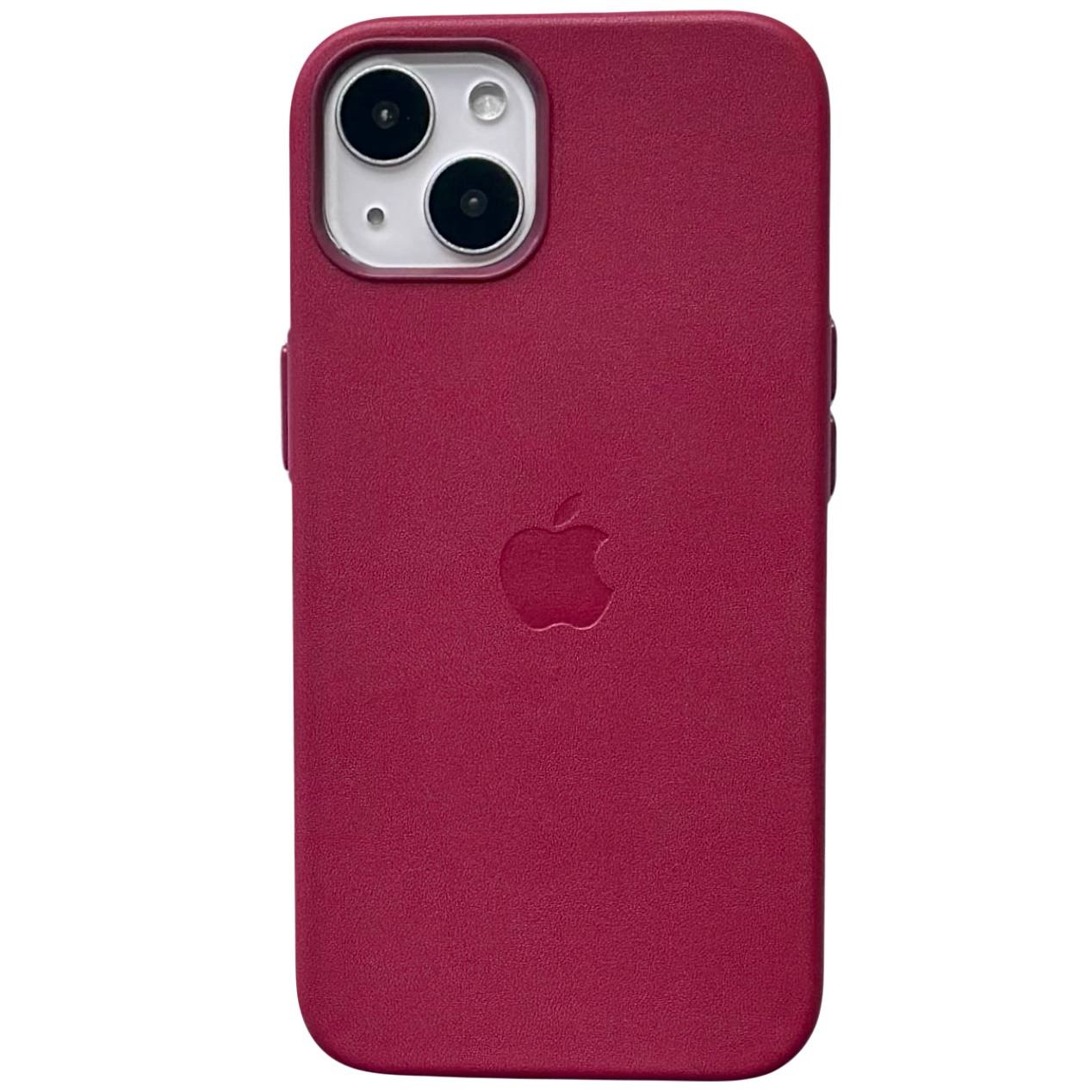 Leather Case (MagSafe) iPhone 13 Berry - 1