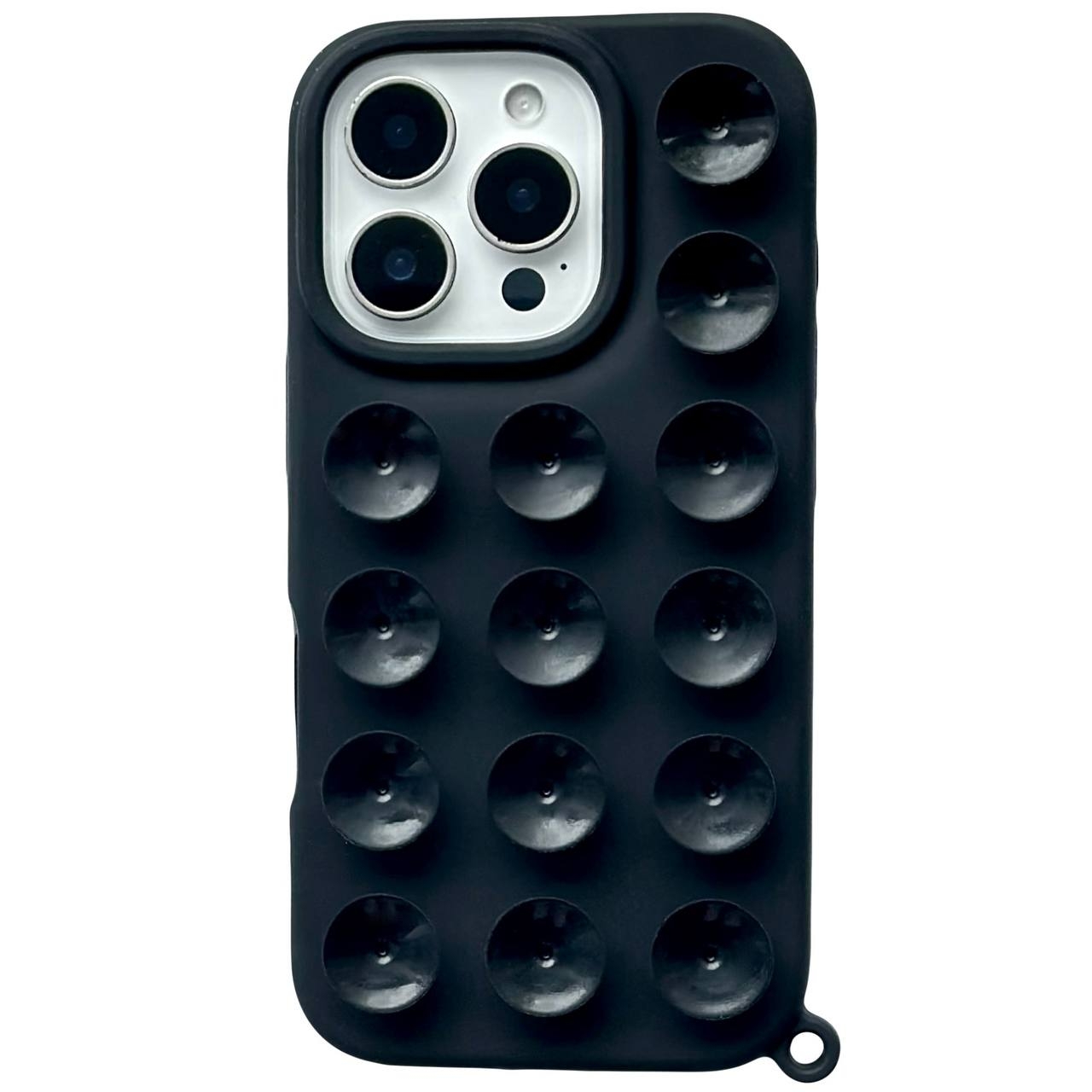 Silicone Suction Case iPhone 12 Pro Max Black - 1