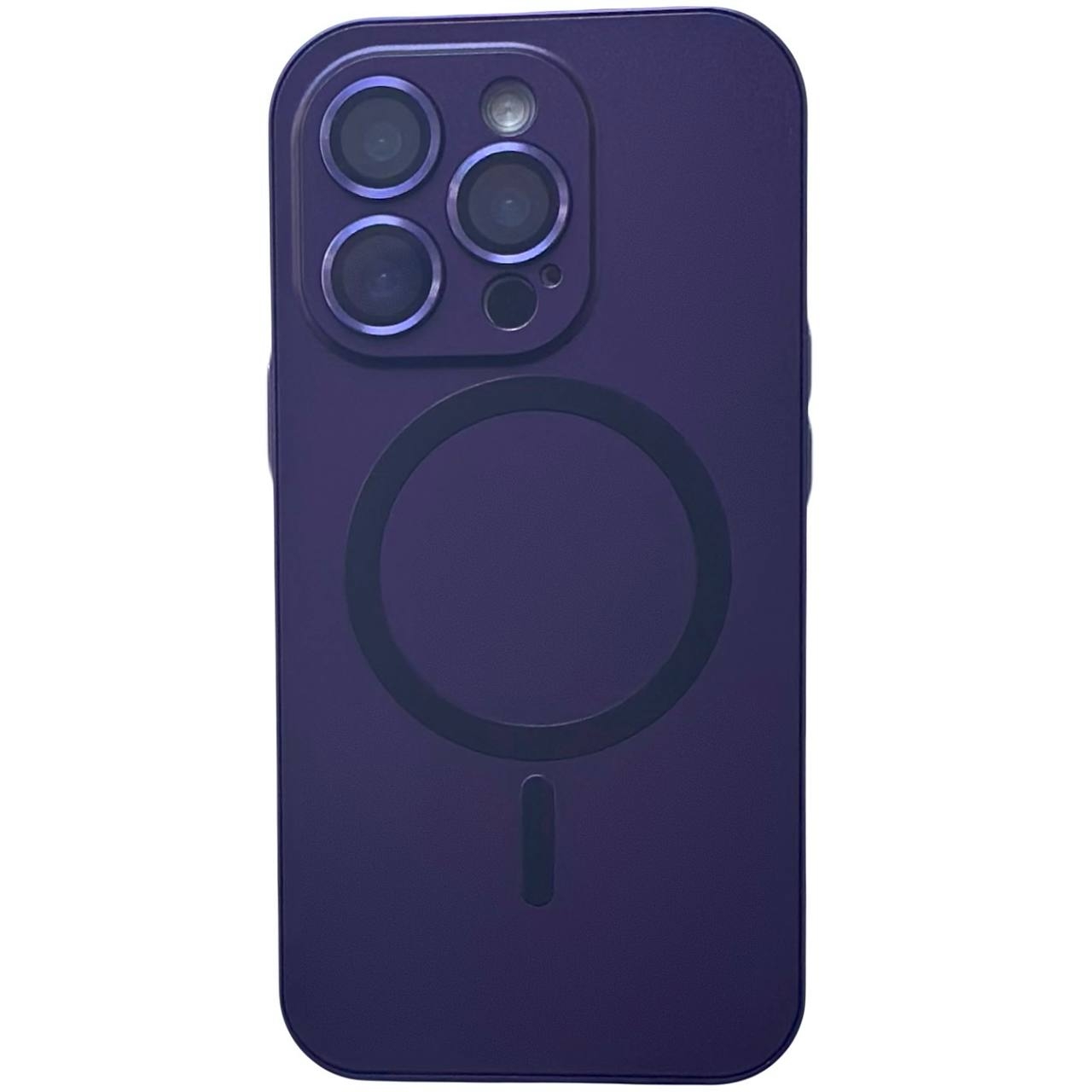 Metal Case 2in1 Magsafe iPhone 13 Pro Max Deep Purple - 1