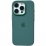 Silicone Case Metal Frame iPhone 12 Pro Max Pine Green (59)