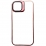 Clear Camera Stand iPhone 15 Rose Gold