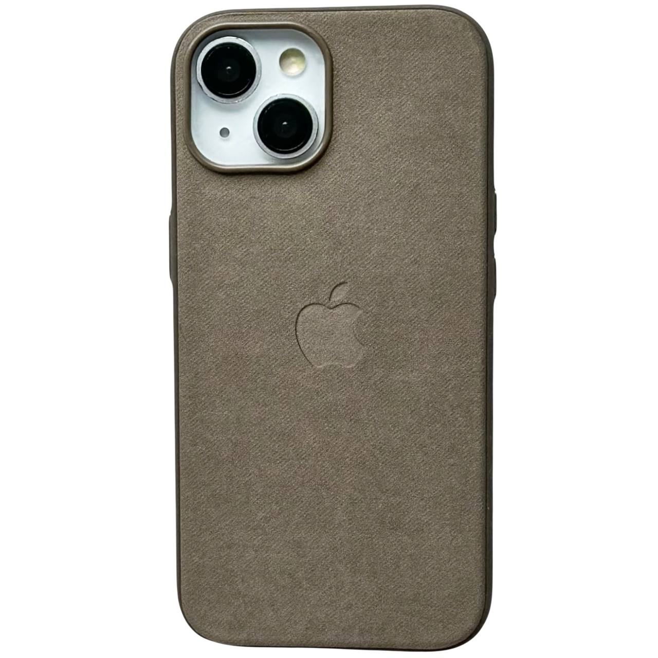 FineWoven Case iPhone 15 Taupe - 1
