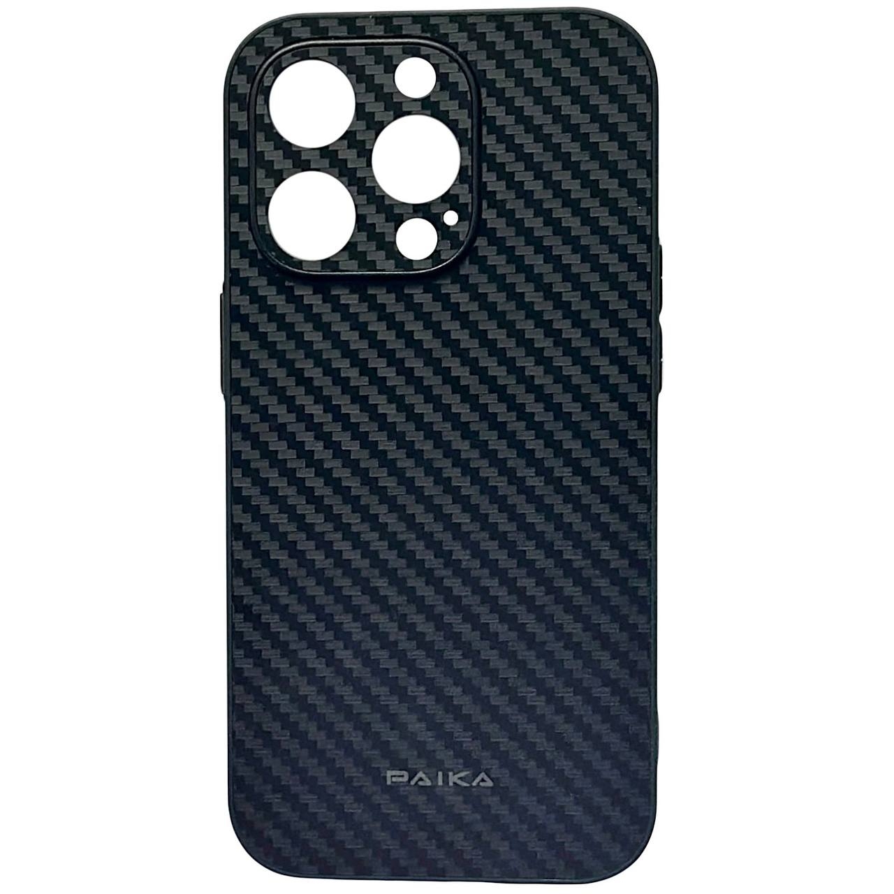 Paika Carbon Case iPhone 14 Pro Max Black - 1