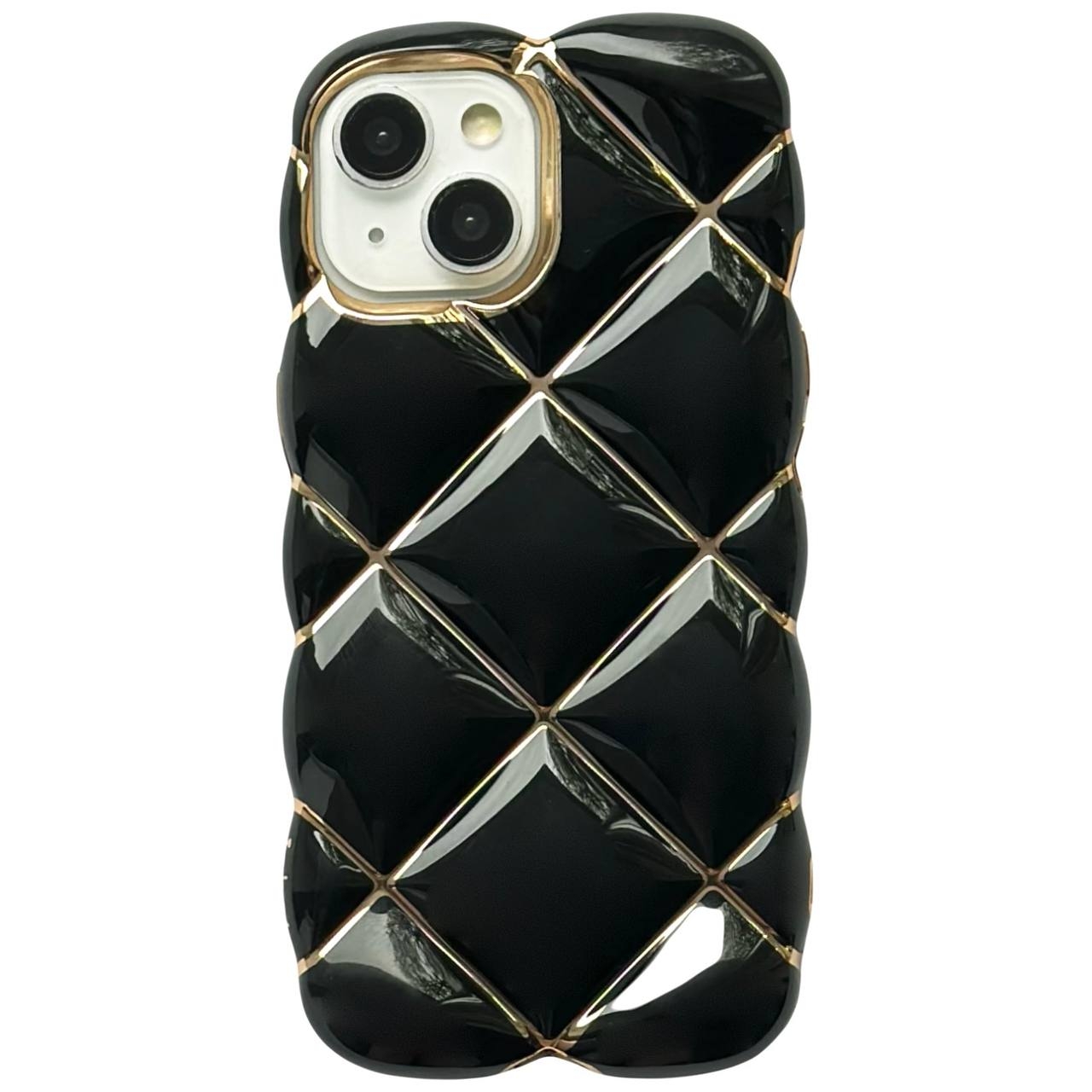 3D Soft Case iPhone 14 Black - 1